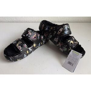 Vera Bradley Crocs Sandals Wizarding World Harry Potter Fur Lined Slides Men 10